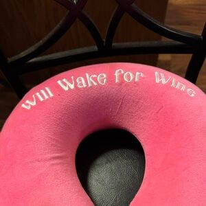 Steve Madden Pink Travel Pillow